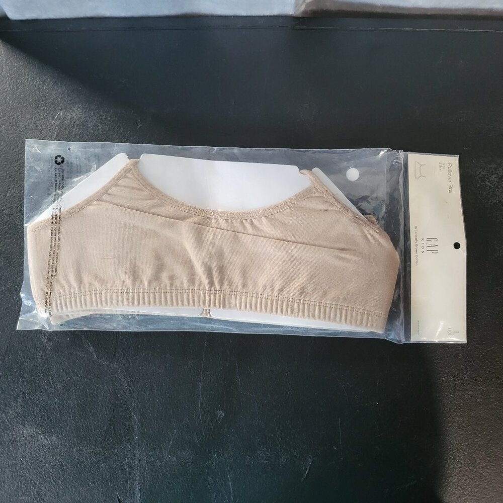 NWT GAP girls basic bra 2 pack (Inv #117)